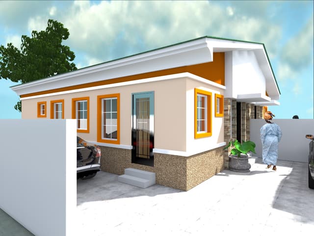 2 Bedroom Semi-Detached Bungalows - visualisation 2