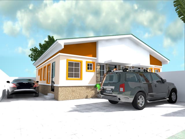 2 Bedroom Semi-Detached Bungalows - visualisation 3