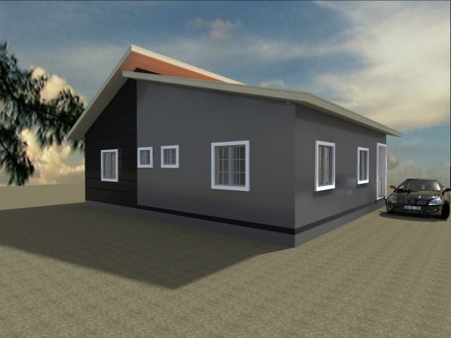 Visualisation 2 of 1 unit types at Honey Estate