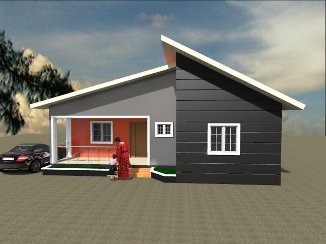 Visualisation 4 of 1 unit types at Honey Estate