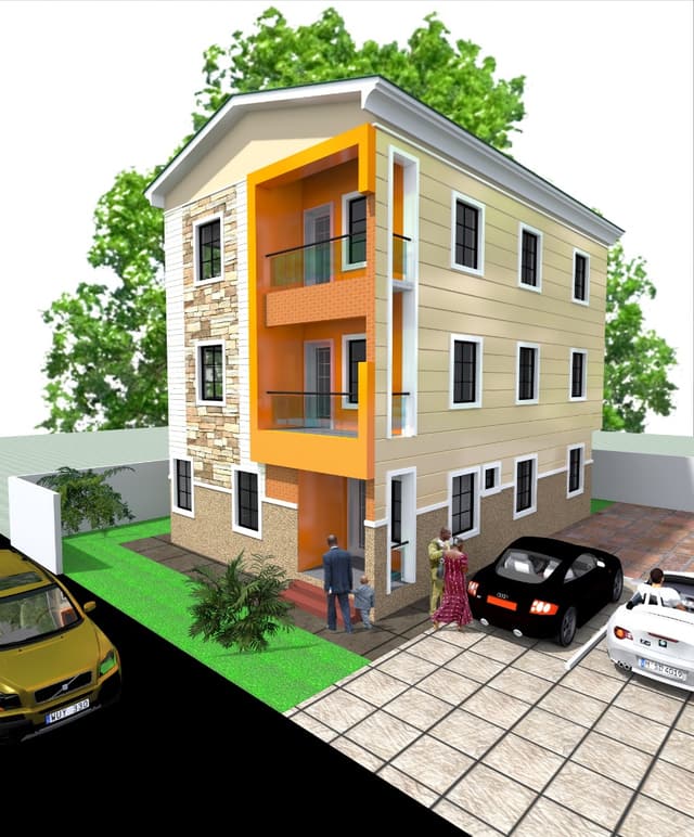 Visualisation 2 of 1 unit types at Caneville Estate