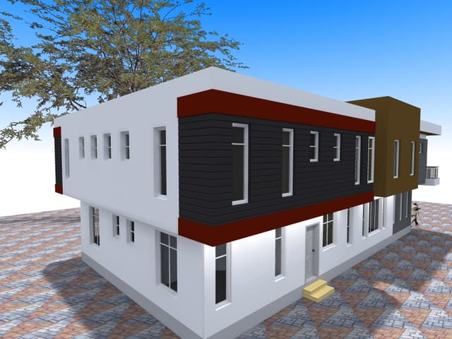 Visualisation 4 of 1 unit types at Caneville Estate