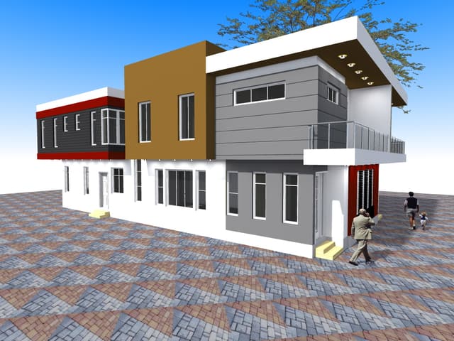 Luxury Apartments - visualisation 3