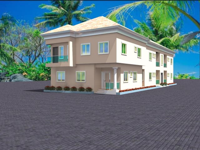 Twin Duplexes - visualisation 2